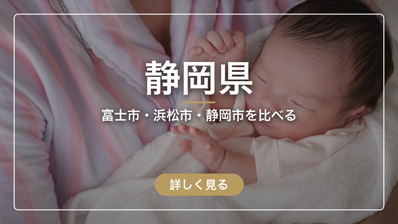 静岡県｜富士市・浜松市・静岡市を比べる（ママのとまり木）