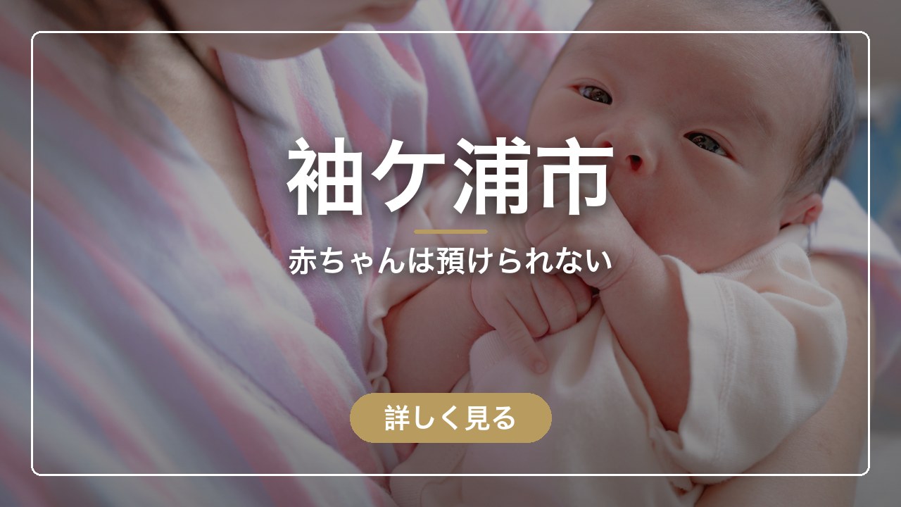 袖ケ浦市｜赤ちゃんは預けられない（ママのとまり木）